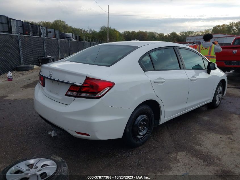 2013 HONDA CIVIC SDN LX 19XFB2F53DE069393