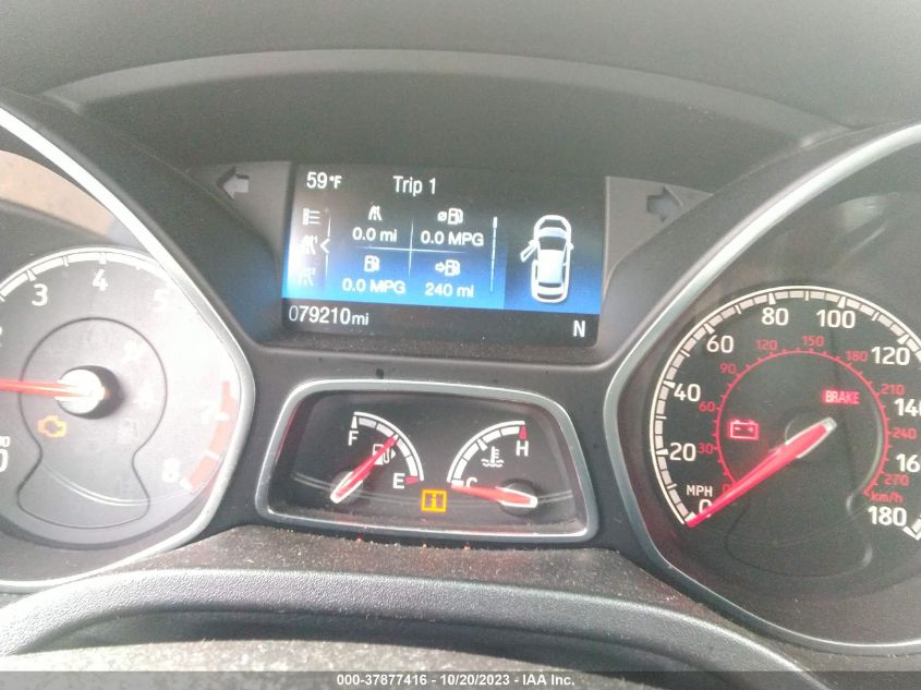 2017 FORD FOCUS ST 1FADP3L97HL329478