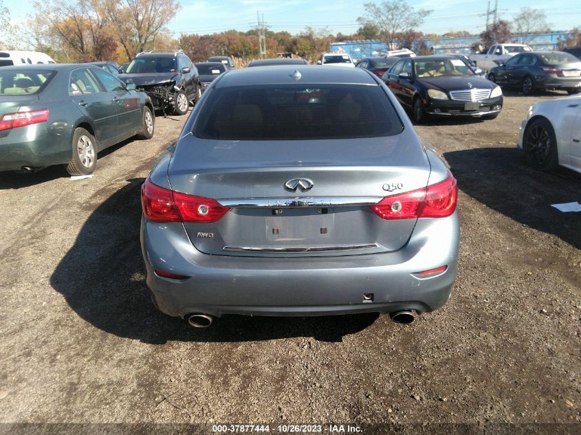 2014 INFINITI Q50 HYBRID - JN1AV7AR1EM702715