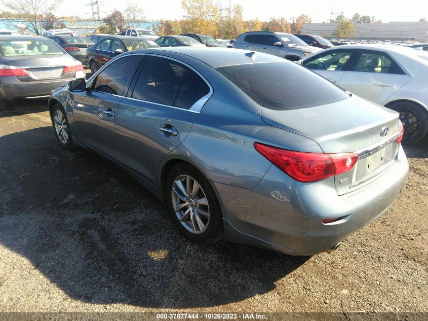 2014 INFINITI Q50 HYBRID - JN1AV7AR1EM702715