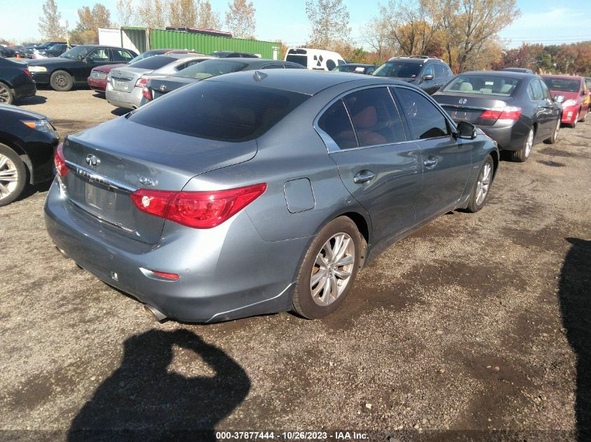 2014 INFINITI Q50 HYBRID - JN1AV7AR1EM702715