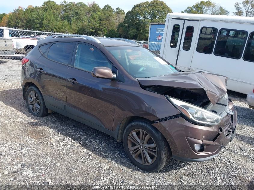 2014 HYUNDAI TUCSON - KM8JUCAG0EU845657