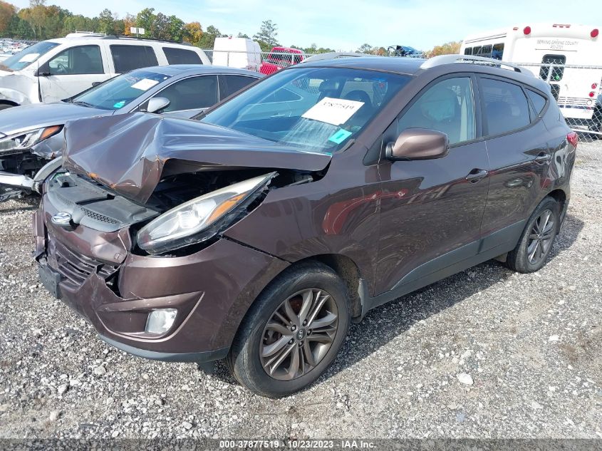 2014 HYUNDAI TUCSON - KM8JUCAG0EU845657