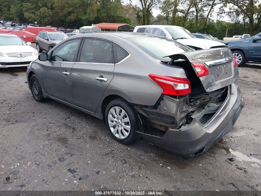 2016 NISSAN SENTRA S/SV/SR/SL - 3N1AB7AP5GL677483