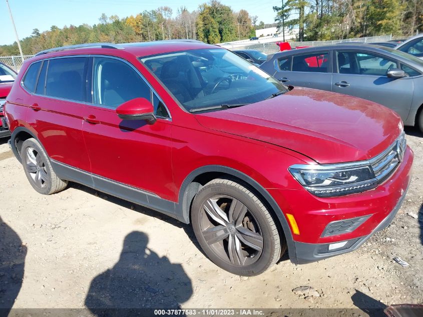 3VV5B7AX9JM200203 VOLKSWAGEN TIGUAN SEL PREMIUM 2018