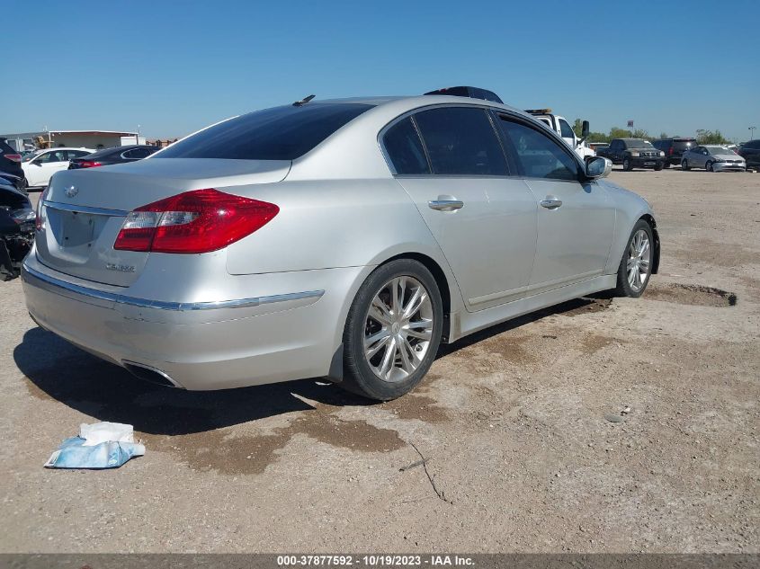 2013 HYUNDAI GENESIS 3.8L KMHGC4DD8DU257184
