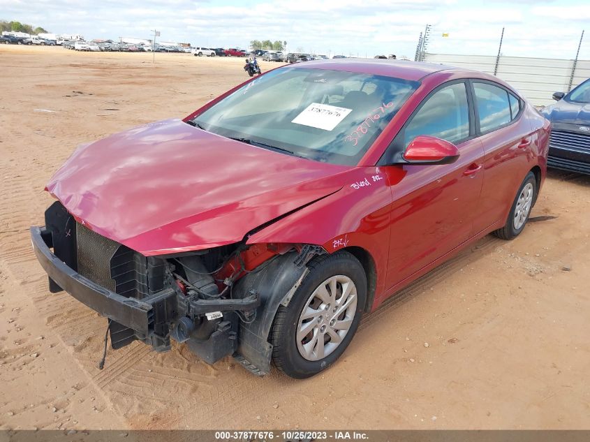 2017 HYUNDAI ELANTRA SE - 5NPD74LF8HH198541