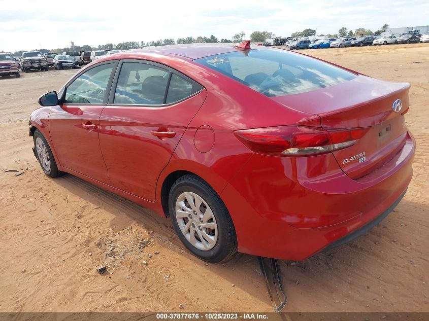 2017 HYUNDAI ELANTRA SE - 5NPD74LF8HH198541