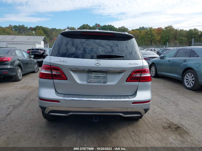 2014 MERCEDES-BENZ M-CLASS ML 350 4JGDA5HB8EA277106