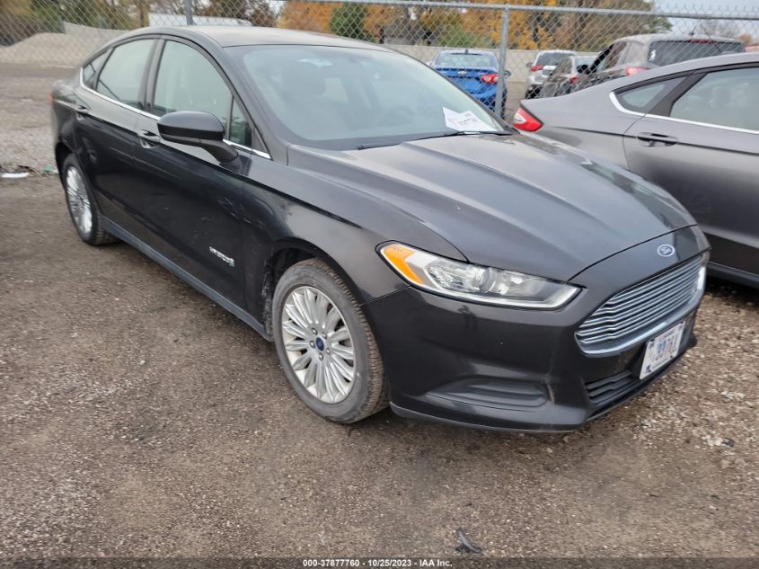 2014 FORD FUSION S HYBRID - 3FA6P0UU5ER394966