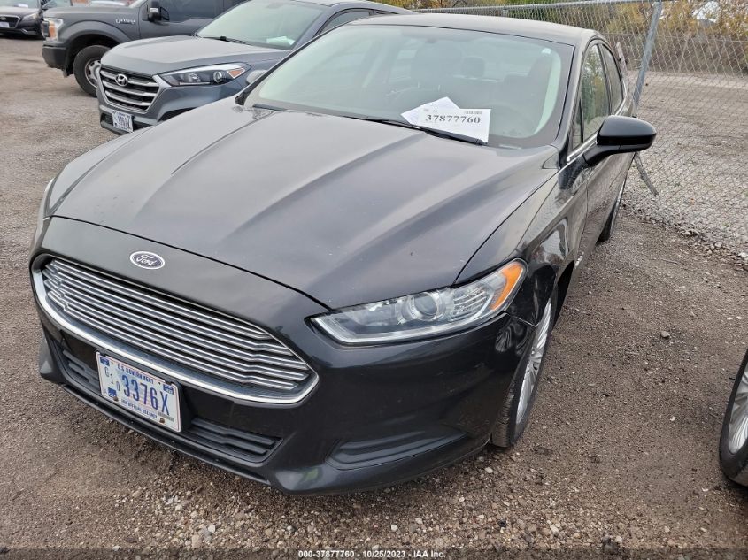 2014 FORD FUSION S HYBRID - 3FA6P0UU5ER394966