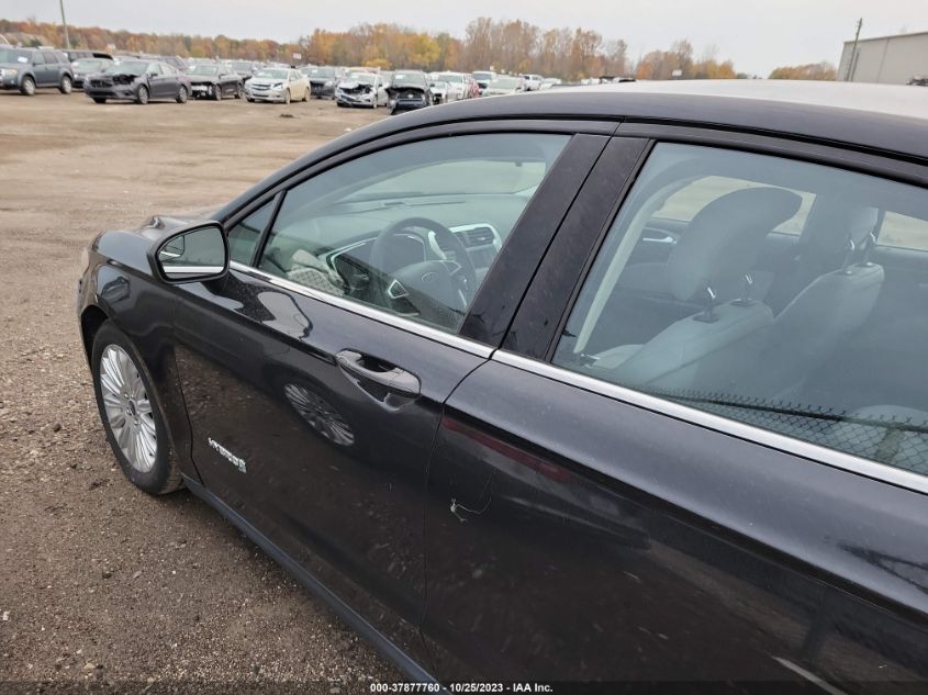 2014 FORD FUSION S HYBRID - 3FA6P0UU5ER394966