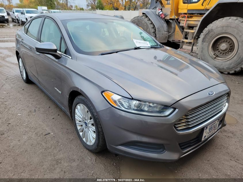 2014 FORD FUSION S HYBRID - 3FA6P0UU9ER394971