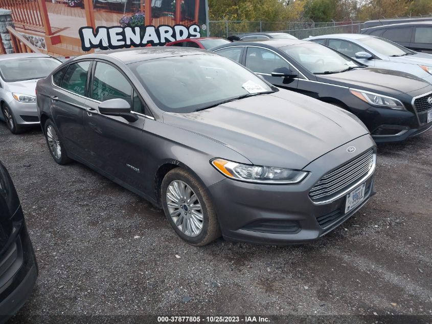 2014 FORD FUSION S HYBRID - 3FA6P0UU4ER294974