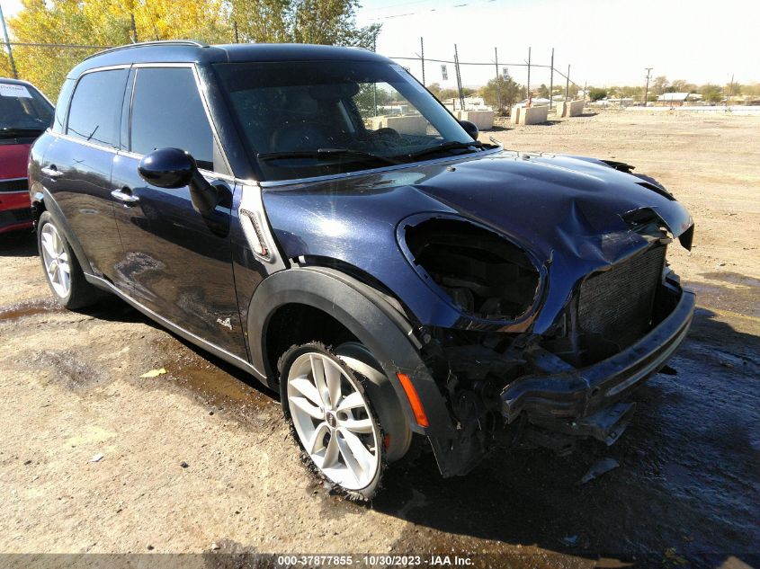 2013 MINI COUNTRYMAN COOPER S - WMWZC5C54DWP32859
