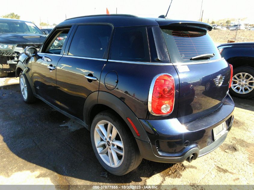 2013 MINI COUNTRYMAN COOPER S - WMWZC5C54DWP32859