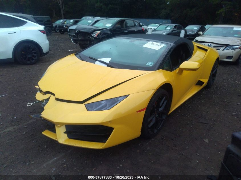 2017 LAMBORGHINI HURACAN LP580-2S ZHWUR2ZF5HLA07184