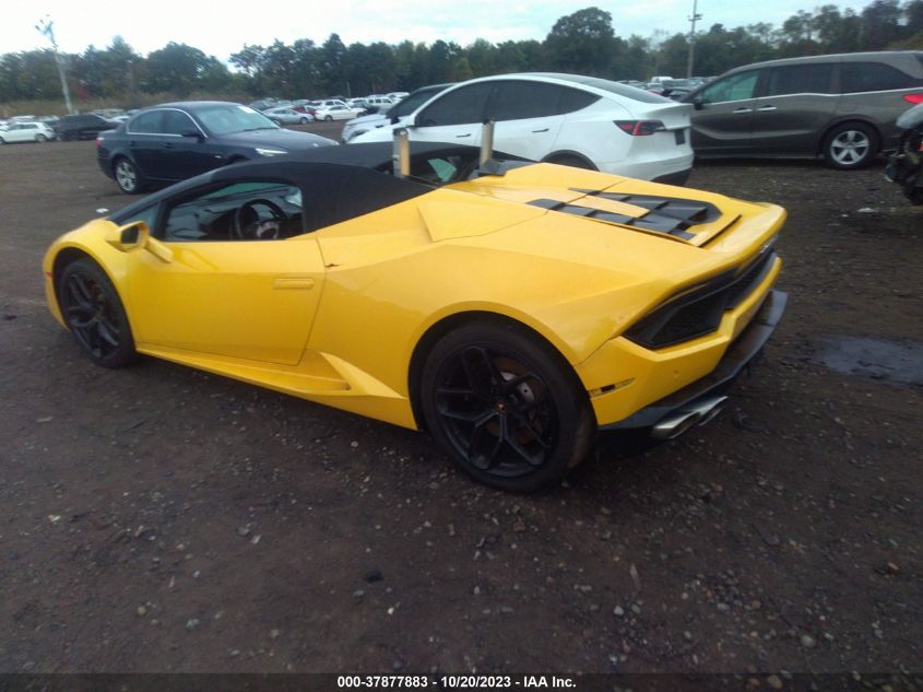 2017 LAMBORGHINI HURACAN LP580-2S ZHWUR2ZF5HLA07184