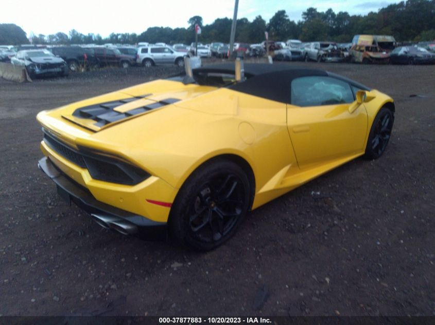 2017 LAMBORGHINI HURACAN LP580-2S ZHWUR2ZF5HLA07184