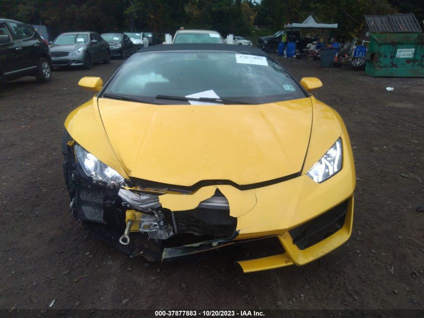2017 LAMBORGHINI HURACAN LP580-2S ZHWUR2ZF5HLA07184