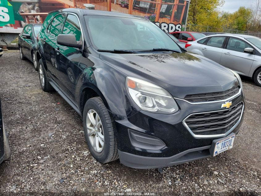 2017 CHEVROLET EQUINOX LS - 2GNFLEEK4H6333594