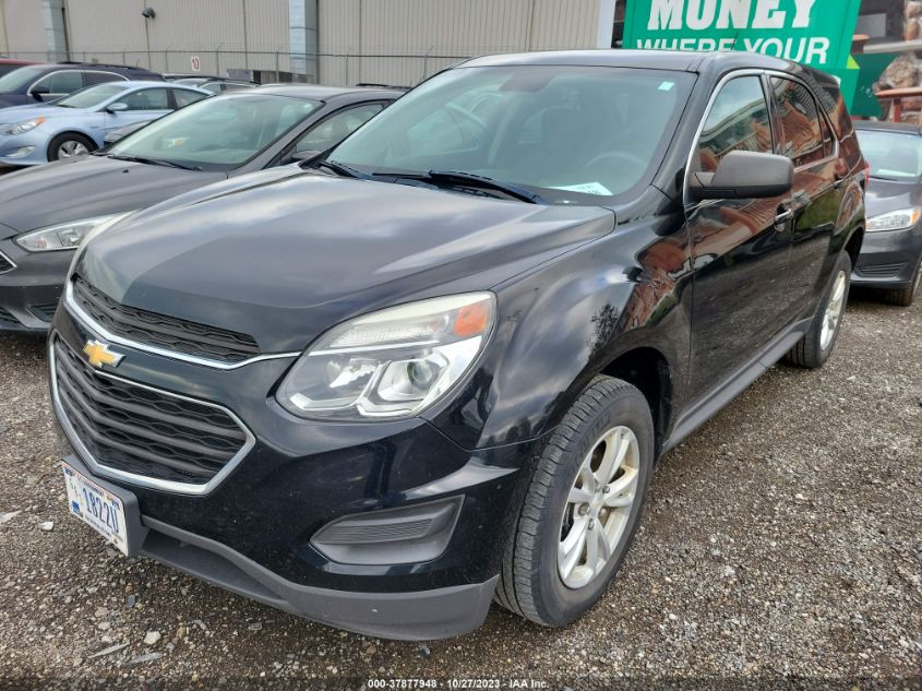 2017 CHEVROLET EQUINOX LS - 2GNFLEEK4H6333594