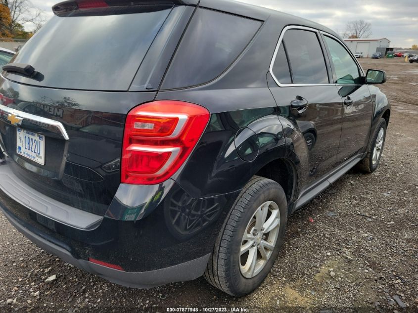 2017 CHEVROLET EQUINOX LS - 2GNFLEEK4H6333594