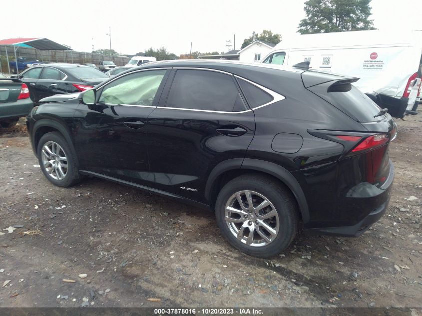 2016 LEXUS NX 300H JTJBJRBZ5G2032217