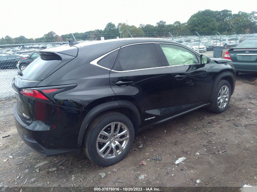 2016 LEXUS NX 300H JTJBJRBZ5G2032217