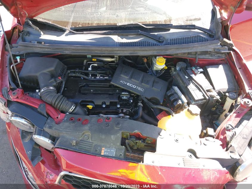 2015 CHEVROLET SONIC RS - 1G1JG6SB6F4147080