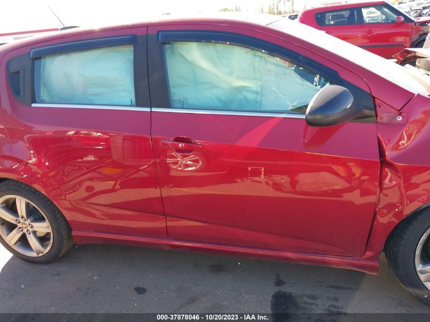 2015 CHEVROLET SONIC RS - 1G1JG6SB6F4147080
