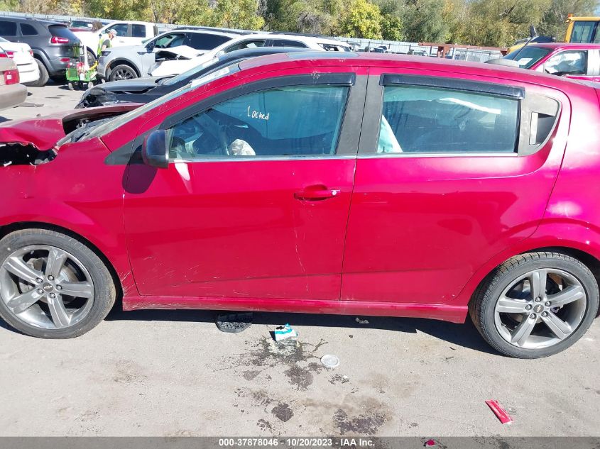 2015 CHEVROLET SONIC RS - 1G1JG6SB6F4147080