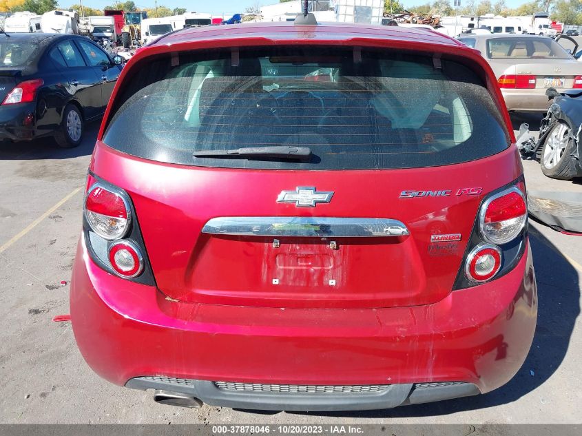 2015 CHEVROLET SONIC RS - 1G1JG6SB6F4147080