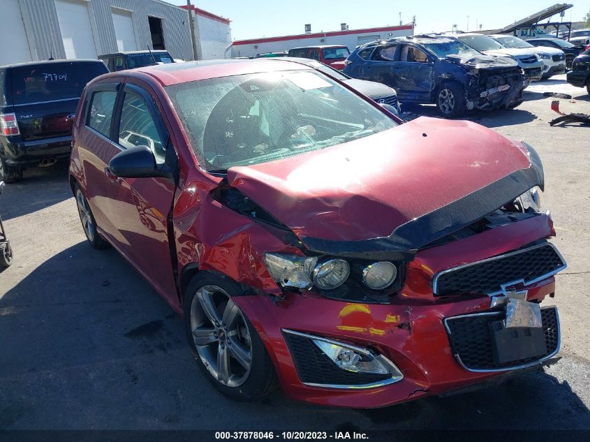 2015 CHEVROLET SONIC RS - 1G1JG6SB6F4147080