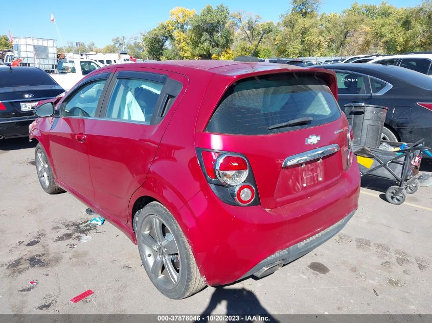 2015 CHEVROLET SONIC RS - 1G1JG6SB6F4147080