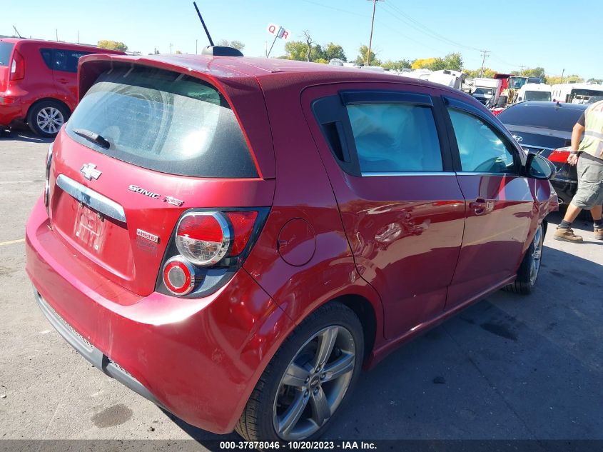 2015 CHEVROLET SONIC RS - 1G1JG6SB6F4147080