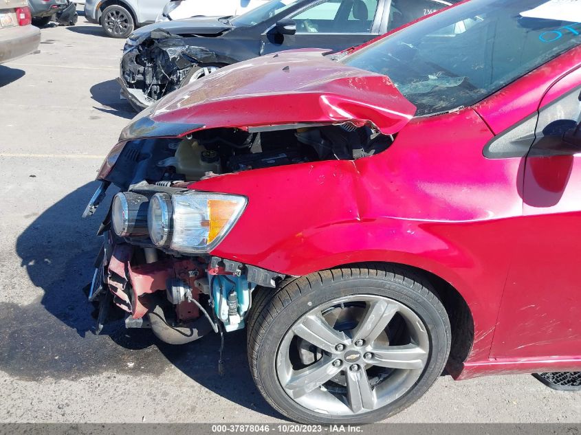 2015 CHEVROLET SONIC RS - 1G1JG6SB6F4147080