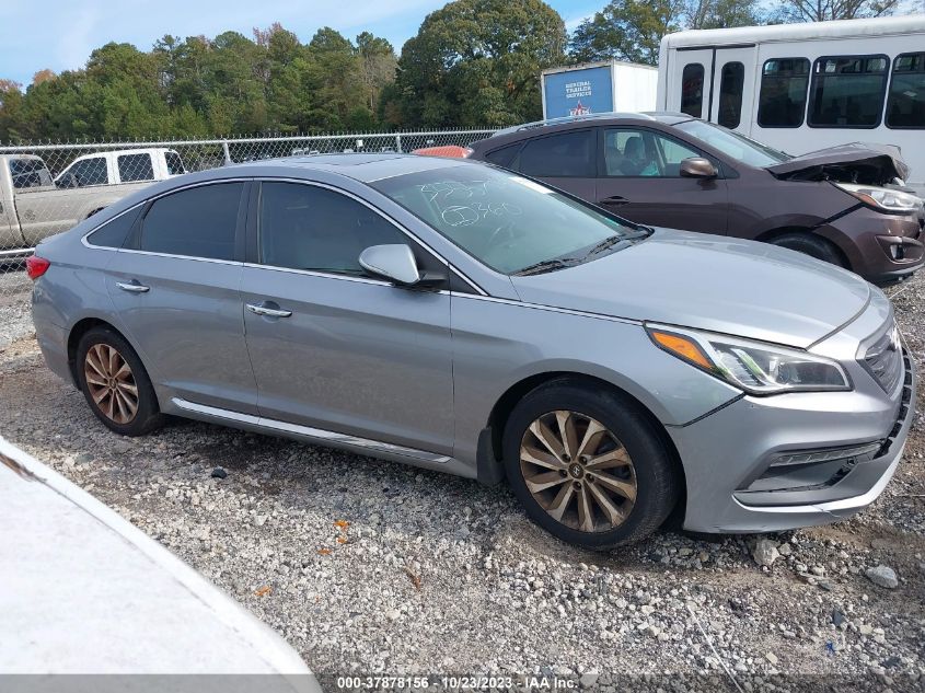 2017 HYUNDAI SONATA SPORT - 5NPE34AF0HH504649