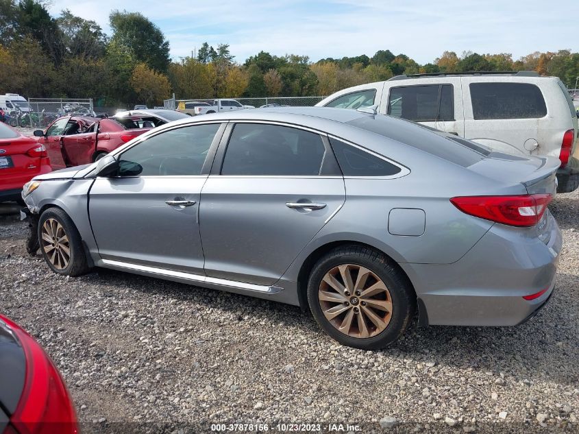 2017 HYUNDAI SONATA SPORT - 5NPE34AF0HH504649