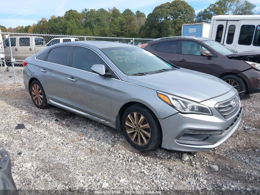 2017 HYUNDAI SONATA SPORT - 5NPE34AF0HH504649