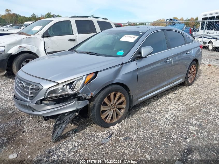 2017 HYUNDAI SONATA SPORT - 5NPE34AF0HH504649