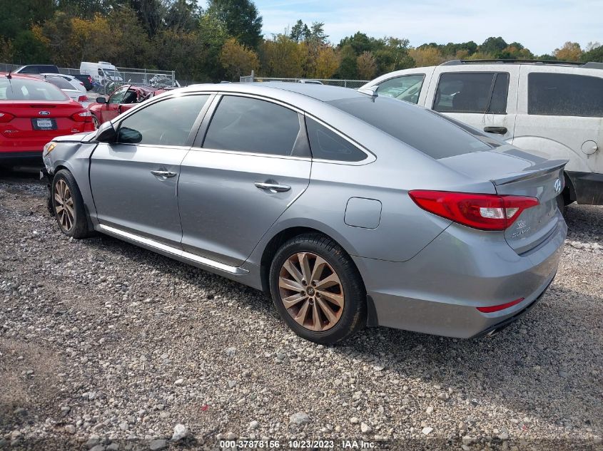 2017 HYUNDAI SONATA SPORT - 5NPE34AF0HH504649