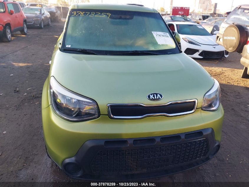 2014 KIA SOUL BASE - KNDJN2A25E7745911