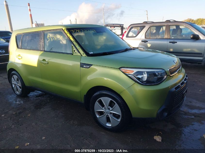 2014 KIA SOUL BASE - KNDJN2A25E7745911