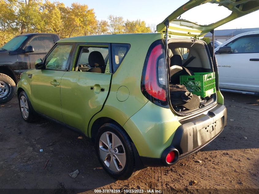 2014 KIA SOUL BASE - KNDJN2A25E7745911