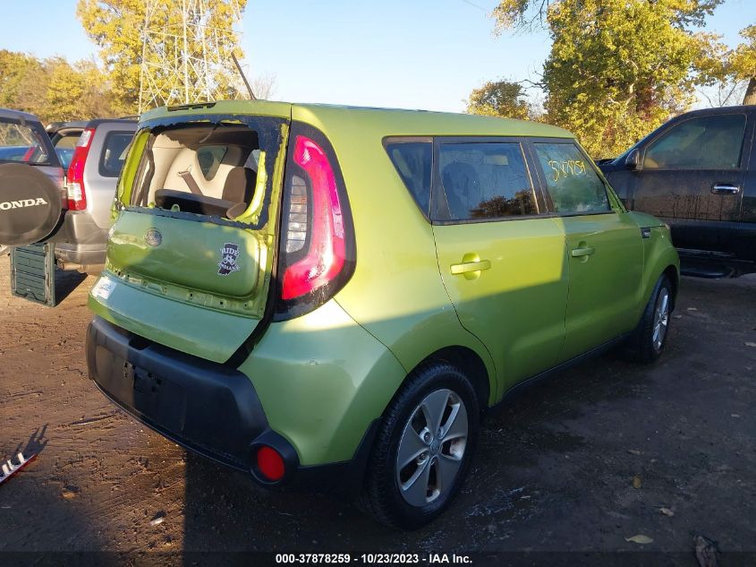 2014 KIA SOUL BASE - KNDJN2A25E7745911