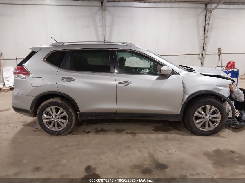 2015 NISSAN ROGUE SV - KNMAT2MV5FP585381