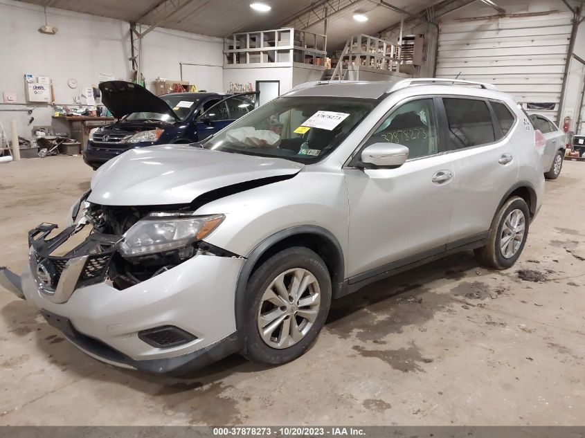 2015 NISSAN ROGUE SV - KNMAT2MV5FP585381