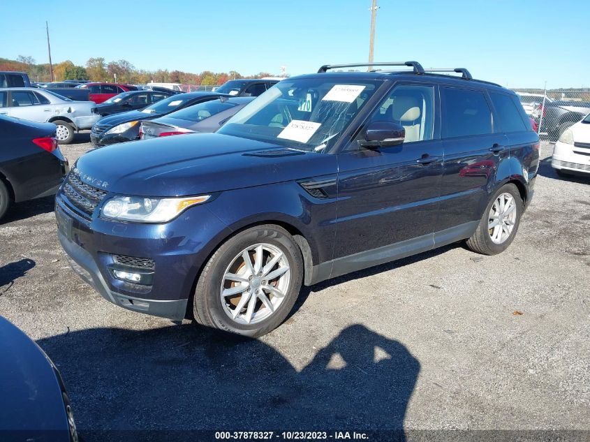 2016 LAND ROVER RANGE ROVER SPORT V6 SE - SALWG2PF5GA113340