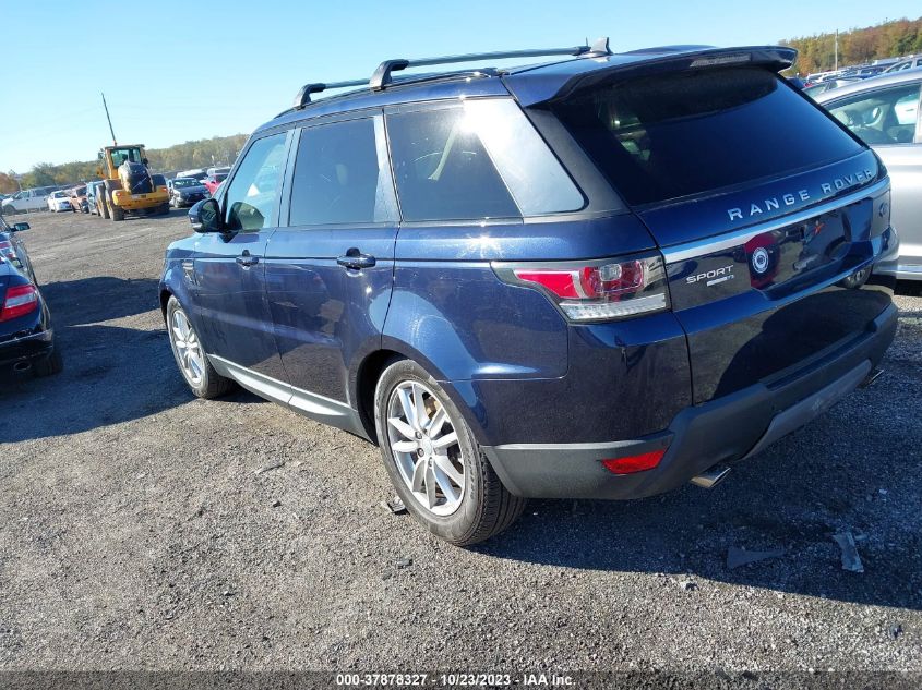 2016 LAND ROVER RANGE ROVER SPORT V6 SE - SALWG2PF5GA113340